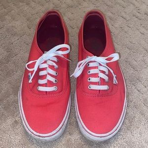 Red Vans